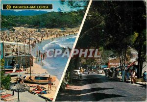 Postcard Modern Mallorca Paguera