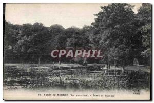 Postcard From Old Meudon Forest Pond Of Villebon