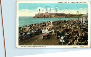 M-25426 Carnival At Malecon Avenue Havana Cuba