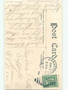 Divided-Back PRETTY WOMAN Risque Interest Postcard AA7865