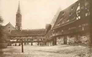 Germany Bamberg interior of the old court photo postcard