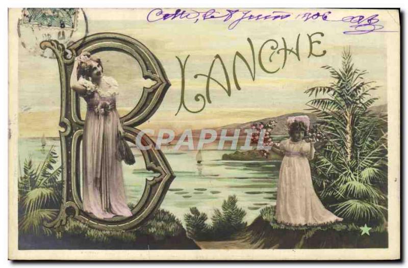 Old Postcard Fantasy White Surname