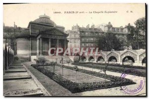 Old Postcard Paris 8 stop La Chapelle Expiatoire