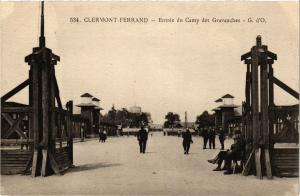 CPA MILITAIRE Clermont-Ferrand, Entrée du Camp des Gravanches (316631)