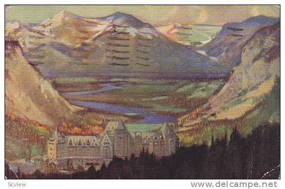 Banff Springs Hotel, Owned By The Canadian Pacific Railway, Banff, Alberta, C...