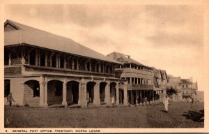 Sierra Leone Freetown General Post Office Tucks