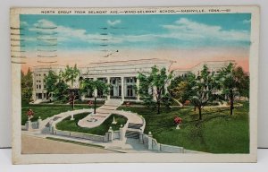 Nashville Tenn Ward Belmont School North Group From Belmont Ave Postcard B4