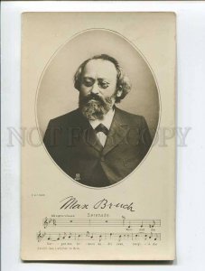 286569 Max BRUCH German COMPOSER Vintage PHOTO FACSIMILE PC 