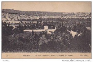 Vue Sur Villeneuve, Prise Du Rocher Des Doms, Avignon (Vaucluse), France, 190...