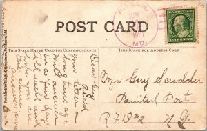 1910 Bureau Of Engraving & Printing Washington D. C.  1910 Antique Postcard