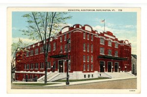 VT - Burlington. Municipal Auditorium