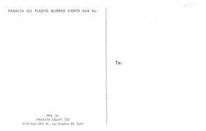 Plastic Blinker Lights Advertising Unused 