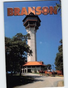 Postcard Inspiration Tower Branson Missouri USA