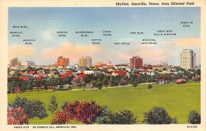 Ellwood Park Skyline  - Amarillo, Texas TX