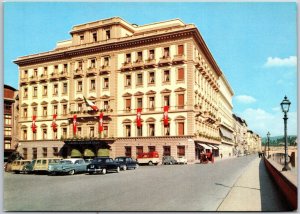 Hotel Excelsior Italie Front View Florence Italy Lido Resort Postcard