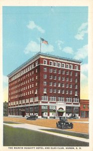 The Marvin Hughitt Hotel And Elks Club Huron, South Dakota USA Unused 