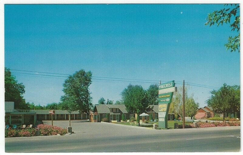 Pocatello, Idaho, Early View of Pinecrest Motor Lodge United States