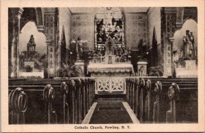 New York Pawling Catholic Church Interior