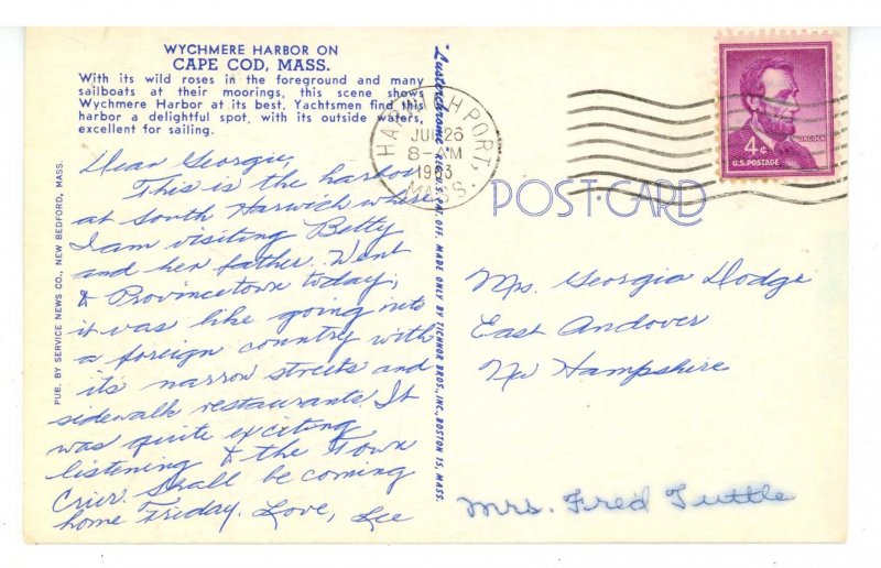 MA - Cape Cod, Wychmere Harbor