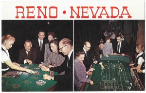 Black Jack and Craps at Harold's Club in Reno Nevada