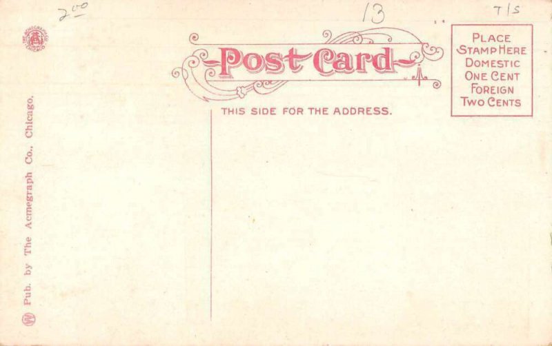 Butte Montana Gagnon Mine Vintage Postcard AA32363