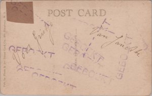 Public Library Hoboken New Jersey RPPC C377