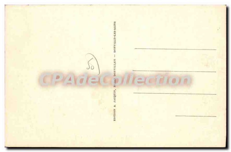 Postcard Old DONVILLE-les-Bains Les Rochers