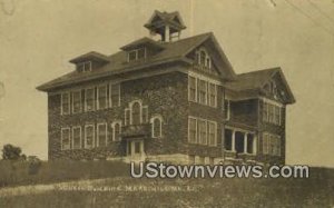 Real Photo, High School, Mars Hill in Mars Hill, Maine