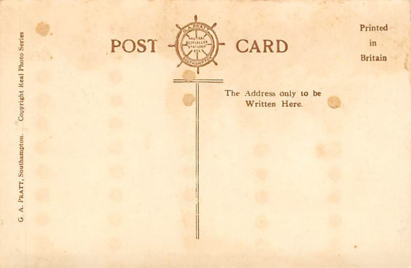 SS Minnekahda Atlantic Transport Line Ship Unused 