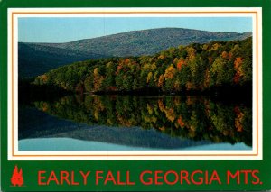 Georgia Early Fall Sceene In The North Georgia Mountains