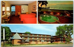 Postcard - The Governor Bradford Motor Inn - Plymouth, Massachusetts