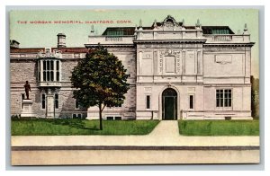 Vintage 1910's Postcard The Morgan Memorial Building in Hartford Connecticut