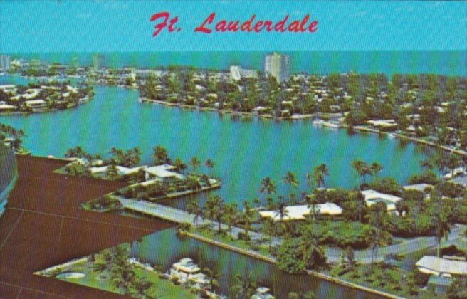 Florida Fort Lauderdale Aerial View