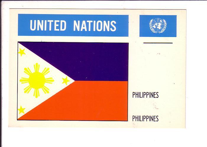 Philippines, Flag, United Nations