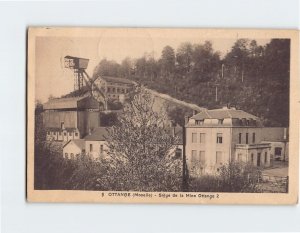 Postcard Siège de la Mine Ottange France