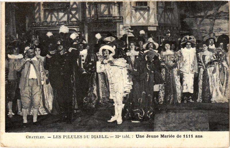 CPA AK Chatelet-Les Pilules du Diable-Une Jeune Mariée THEATRE STAR (319247)