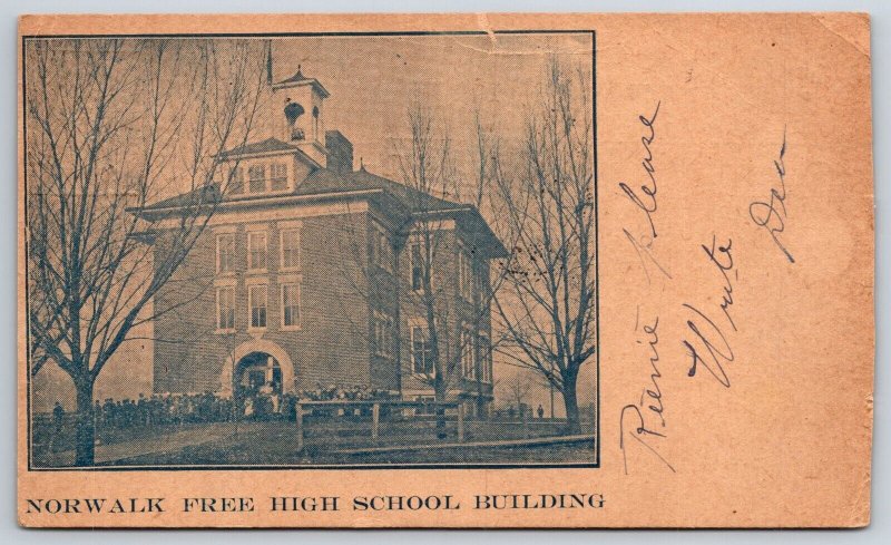 Norwalk Free High School~Connecticut? Ohio? Iowa?~Big Dormer~Taupe Gray~UDB 1905