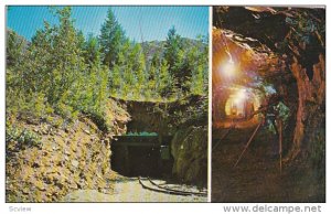 Headframe of the Black Bear Mine, Mt. Roberts, Rossland Museum, ROSSLAND, Bri...