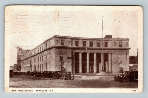 Syracuse NY-New York, New Post Office, Vintage c1931 Postcard