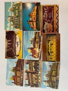 27 CORN PALLACE MITCHELL SOUTH DAKOTA Vintage Postcards Lot FREE SHIPPING