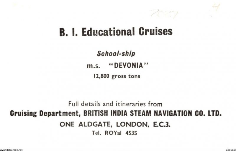 M.S. Devonia , B.I.S.N. Co. Ltd