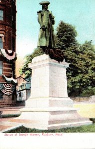 Massachusetts Roxbury Joseph Warren Statue