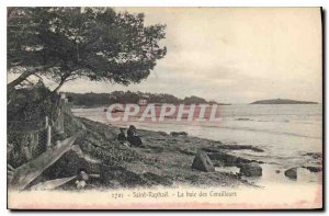 Postcard Old Saint Raphael The Bay of coral divers