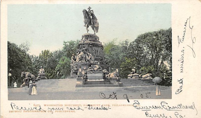 Washington Monument, Fairmount Park Philadelphia Pennsylvania, PA