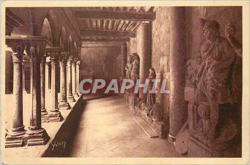 Old Postcard Aix en Provence (B R) Cathedrale Saint Sauveur Interieur du Cloi...