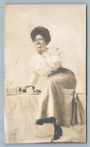 PHILADELPHIA PA CREAM CHEESE ADVERTISING ANTIQUE REAL PHOTO POSTCARD RPPC