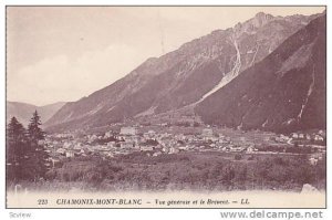 Vue Generale Et Le Brevent, Chamonix-Mont-Blanc, Haute Savoie, France, 1900-1...
