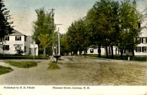 NH - Conway. Pleasant Street