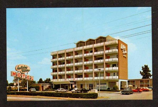 VA Holiday Towers Motel NORFOLK VIRGINIA Postcard PC