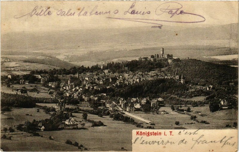 CPA AK Konigstein- GERMANY (949308)